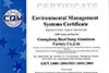 Certificado de certificaci¨®n de sistema de gesti¨®n ambiental