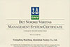 Certificado de certificaci¨®n de sistema de gesti¨®n de DNV de Noruega